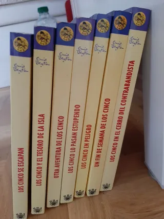 Libros de "Los cinco"