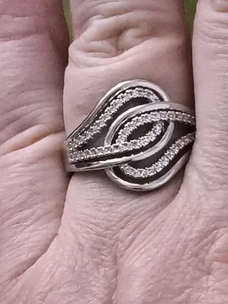 Anillo Acero Rodiado Hipoalergénico