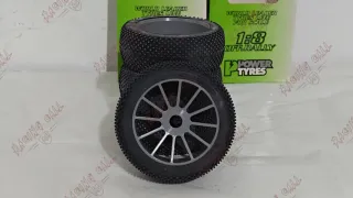 Gomme Buggy 1:8 Pneumatici Off Road Grp Cubic Nuov