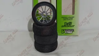 Gomme Buggy 1:8 Pneumatici Off Road Grp Cubic Nuov