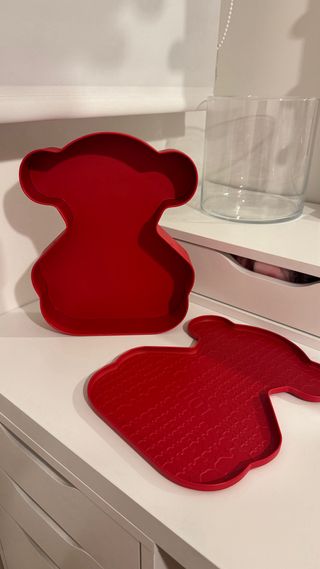 Caja metálica TOUS roja