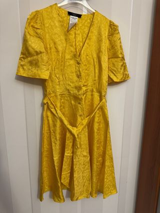 Abito Max Mara Giallo Taglia 40