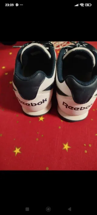 Reebok Talla 36 Azul y Blanco