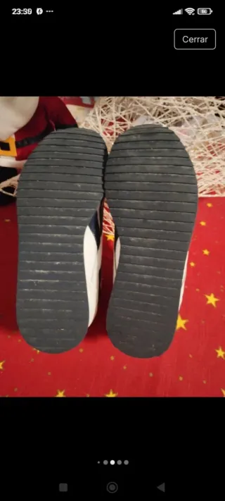 Reebok Talla 36 Azul y Blanco