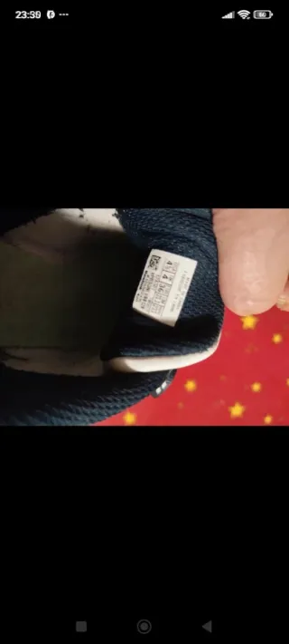 Reebok Talla 36 Azul y Blanco