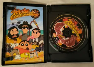 LOTE 3 PELICULAS DVD SHIN CHAN PARA JORGE