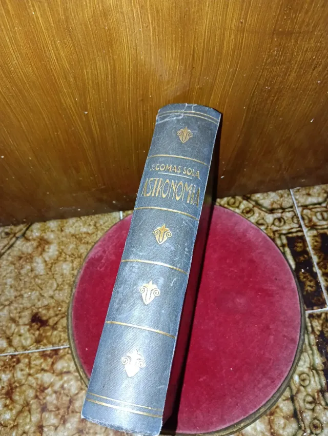 Libro antiguo astronomía 1935 divulgación científi