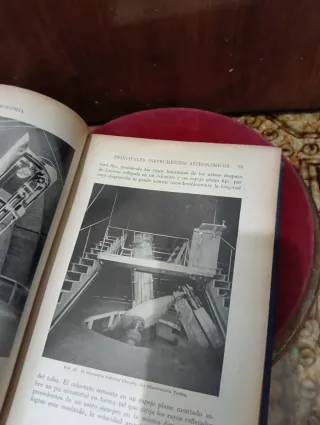 Libro antiguo astronomía 1935 divulgación científi