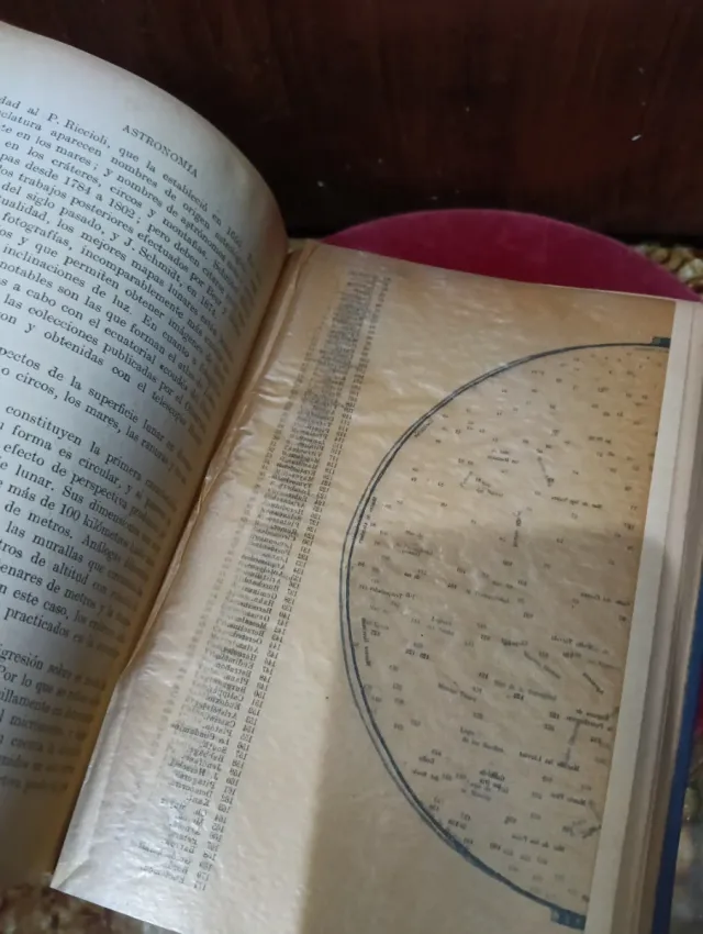 Libro antiguo astronomía 1935 divulgación científi