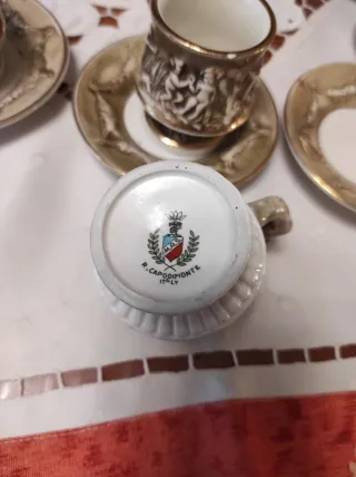 Servizio Tazzine Caffè Capodimonte