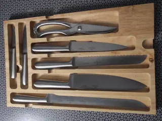 Set Villeroy & Boch 6 cuchillos + tijera