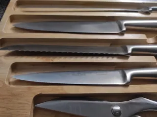 Set Villeroy & Boch 6 cuchillos + tijera