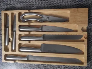 Set Villeroy & Boch 6 cuchillos + tijera