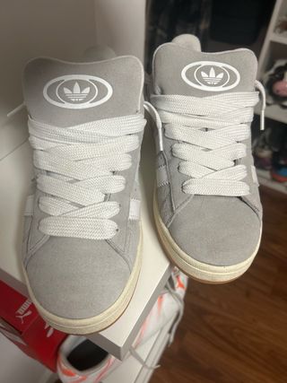 Adidas Campus 00 Gris Hombre