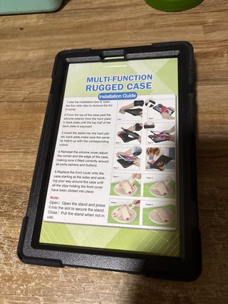 Funda Tablet Rígida Multifunción