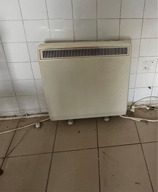5 Radiadores eléctrico blanco
