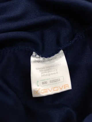 Maglia sportiva Givova blu navy manica lunga tg L