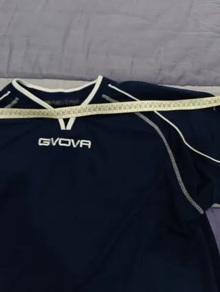 Maglia sportiva Givova blu navy manica lunga tg L