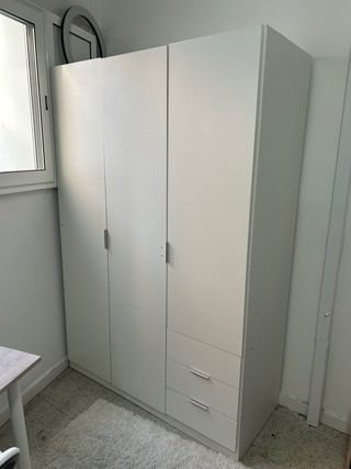 Armario 3 puertas blanco