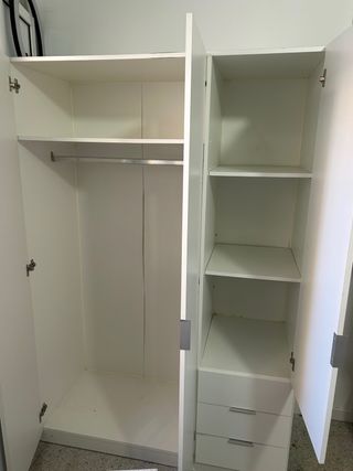 Armario 3 puertas blanco
