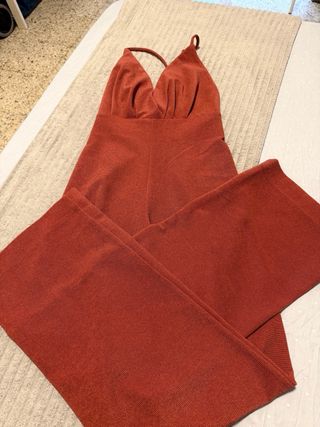 Enterizo rojo como nuevo