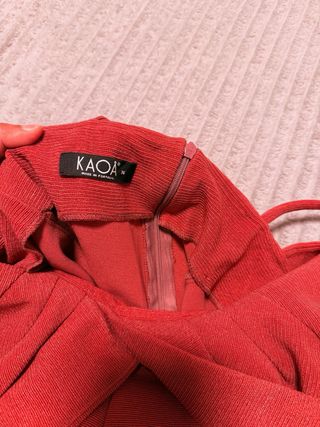 Enterizo rojo como nuevo