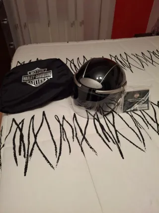 Casco Harley-Davidson Negro con Visor