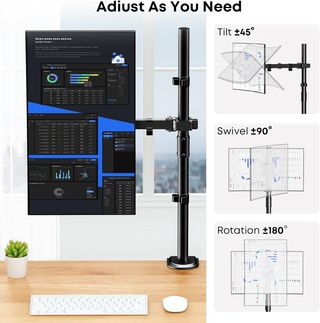 Soporte Monitor Ajustable Hasta 35'' - Nuevo
