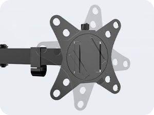 Soporte Monitor Ajustable Hasta 35'' - Nuevo