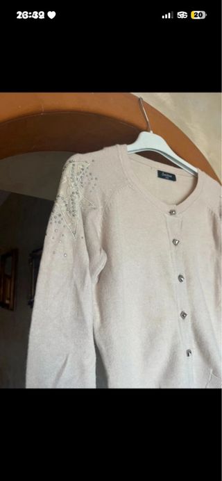 Cardigan  Beige Tg. S