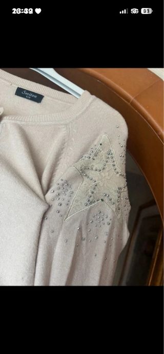 Cardigan  Beige Tg. S