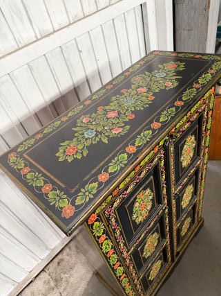 Cómoda Vintage Restaurada Madera maciza