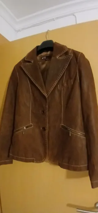 Chaqueta de mujer AUST marrón Talla M