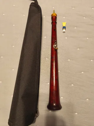 Dulzaina Castellana con funda y caña