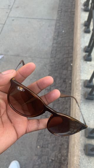 Gafas Ray-Ban Marrones y Plateadas