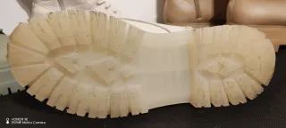 Botas verdes y beige y marrón mujer