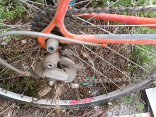 Bicicleta de carretera antigua