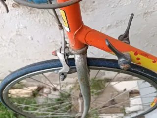 Bicicleta de carretera antigua