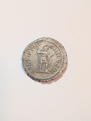 Moneda Romana Caracalla Denario Plata