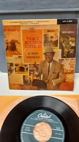 ,1960 Single,Nat King Cole A Mis Amigos