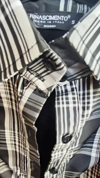 Camicia e cardigan a quadri