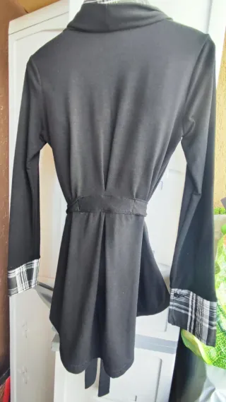 Camicia e cardigan a quadri