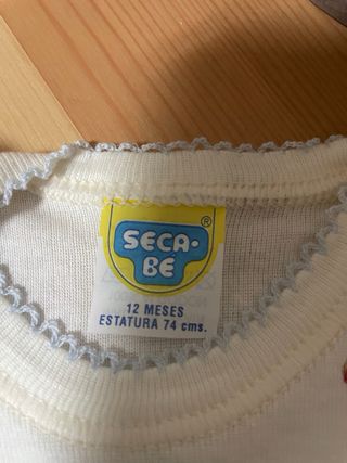 Body bebé 12 meses estampado ositos