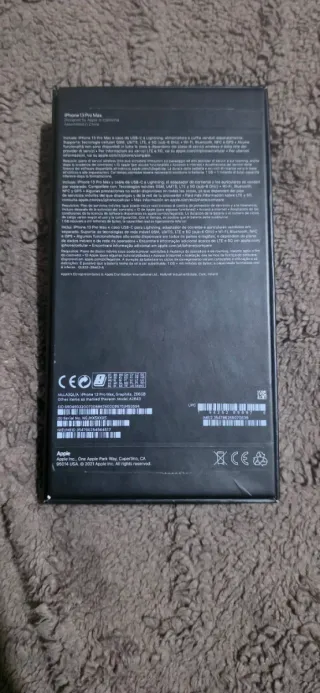 Caja iPhone 13 Pro Max