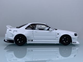 1:18 Nissan Skyline GT-R R34 KRC Body Kit año 2019