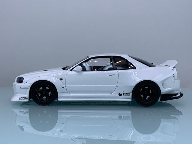 1:18 Nissan Skyline GT-R R34 KRC Body Kit año 2019