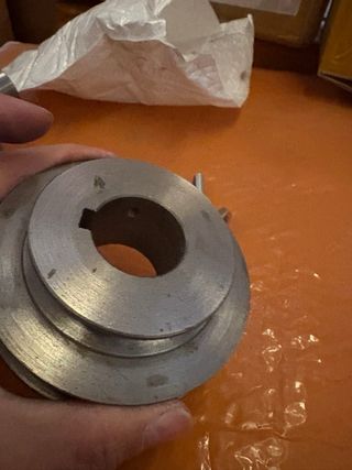 Conjunto Eje Brida Maquinaria Nuevo