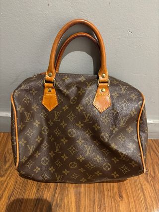 Borsa Louis Vuitton Speedy Marrone