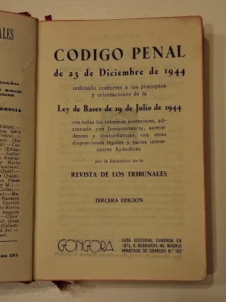 Código Penal 1944