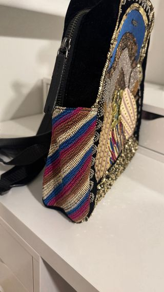 Mochila abalorios Desigual